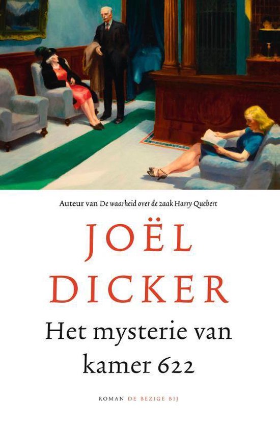 joel dicker het mysterie van kamer 622 cover